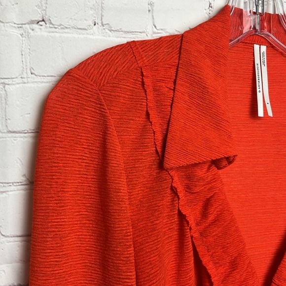 Anthropologie Long Sleeve Textured Blouse - Picture 7 of 11